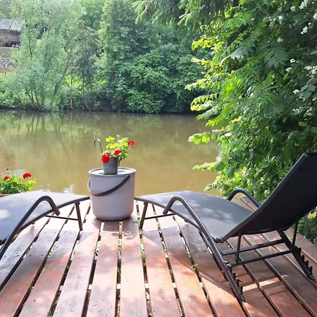 Casa de Férias Na Brehu Labe S Vlastnim Molem