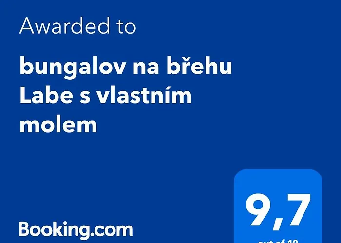 Na Brehu Labe S Vlastnim Molem Holiday home *